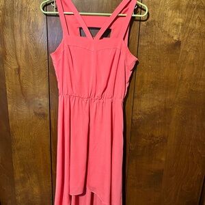 Gianni Bini Coral High Low Dress